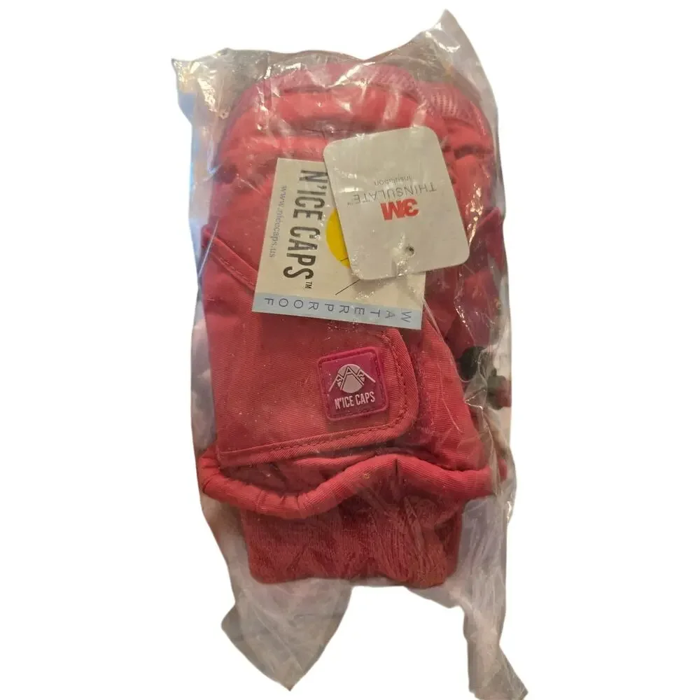 N'ice Caps Pink Gloves New in Bag Kids Winter Warm Cold Weather Mittens